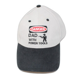 Danger Dad With Power Tools Hat Cap
